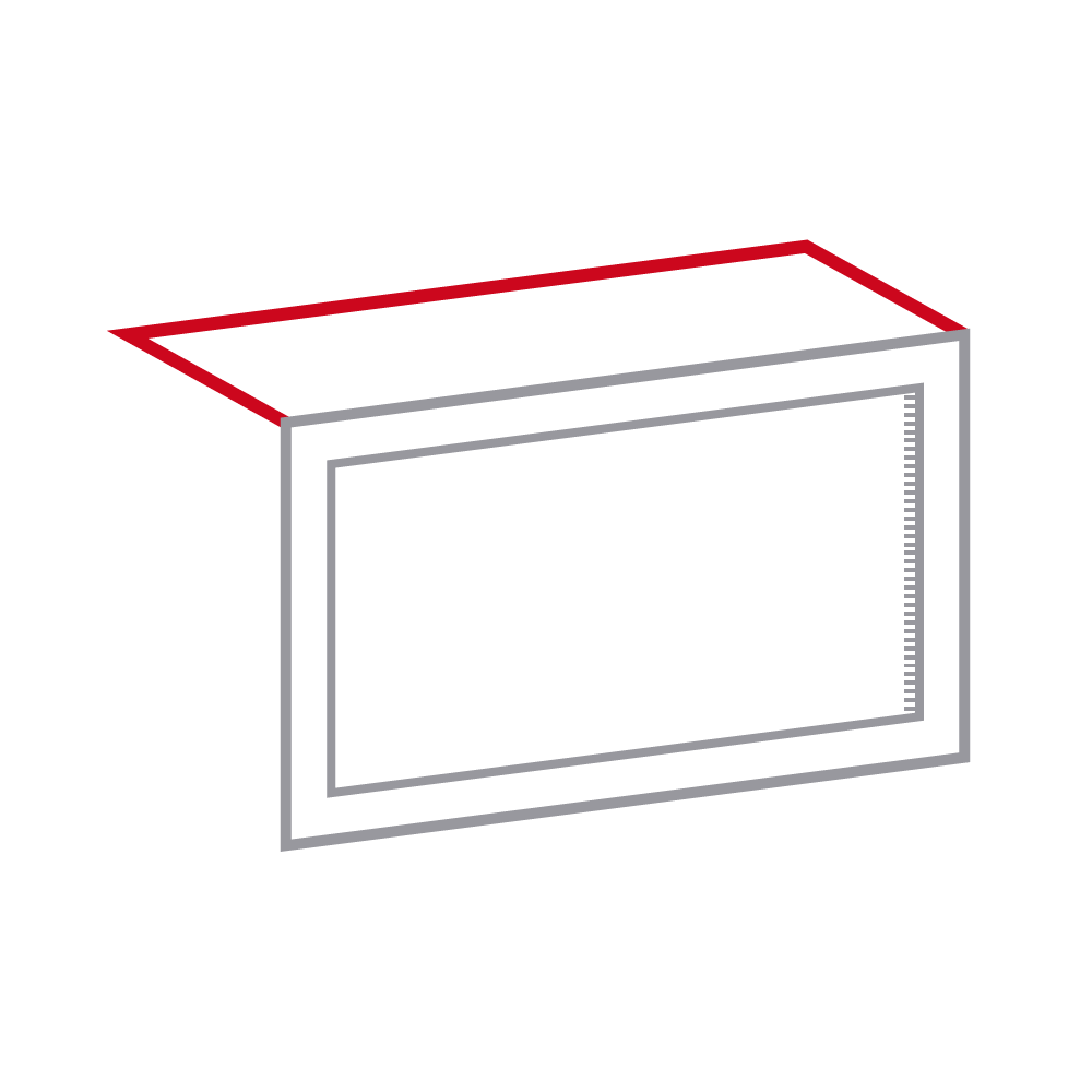 Productr fastening method insert tabs