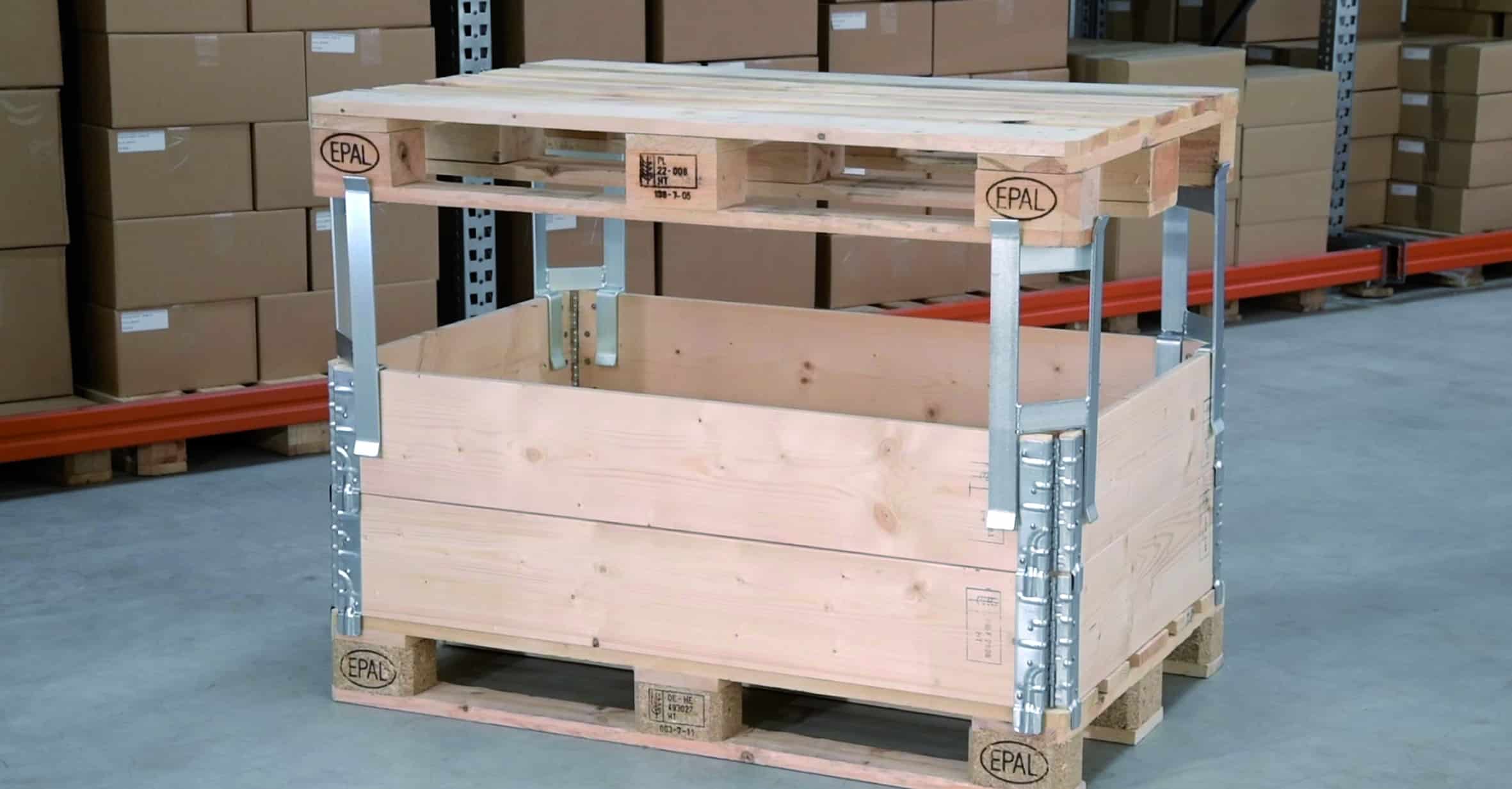 Palldistans, krage till pall, 250 mm, 1200 kg, 4-pack - image 3 Palldistans, krage till pall, 250 mm, 1200 kg, 4-pack - image 3