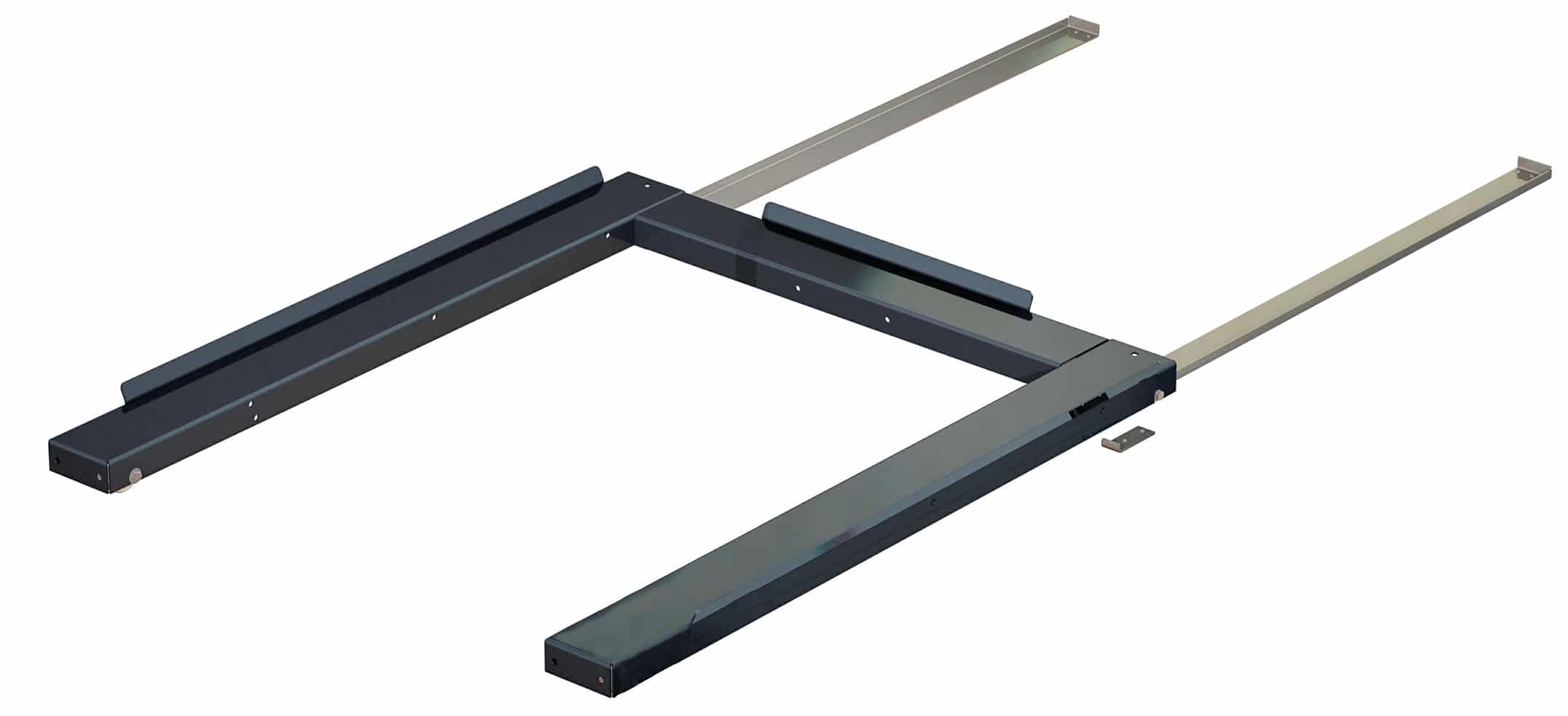 13 803 golvmonterad utdragsenhet 800 kg lastkapacitet, frontlastad, kortsideshanterad fin - image 2