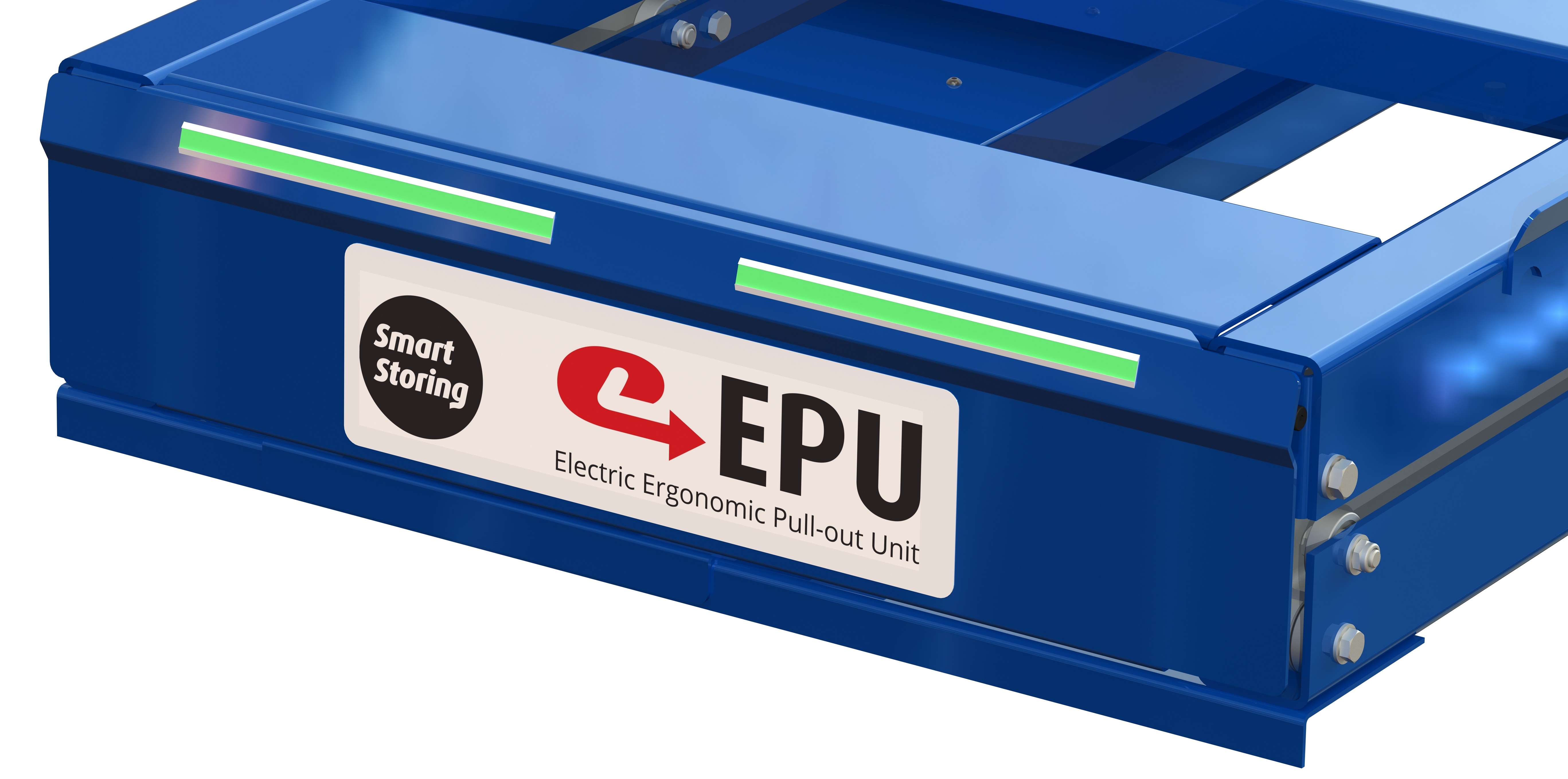 E-epu, ergonomic electric pull-out unit 1500kg, 70% extension,rear-loaded - image 2