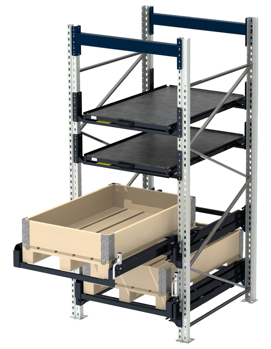 S35 pallstall med 2x15 600 1 samt 2x15 201 0 med pallkrage 1 S35 pallstall med 2x15 600 1 samt 2x15 201 0 med pallkrage 1