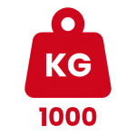 1000kg