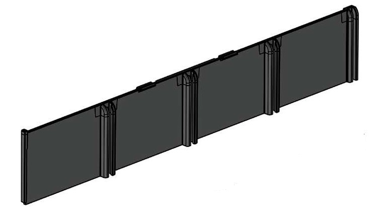 Avdelare, 400 x 70 mm - image 3
